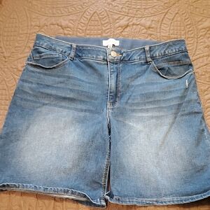 Gibson Latimer Blue Denim Jean Shorts